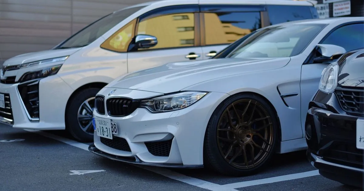 A Lot Of Cars In The Airport Parking