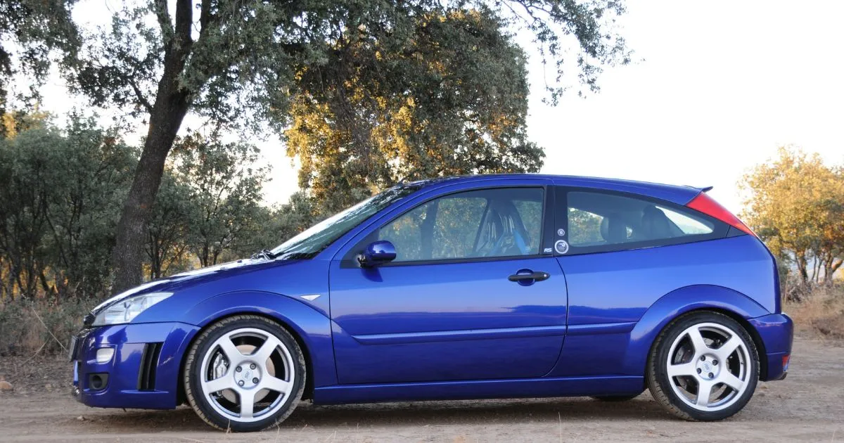 A Blue Car Parked In A Private Rental Property On A Long Term Basis