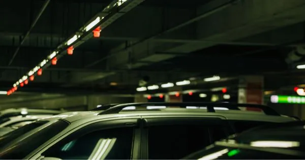 A Car Park With Intelligent Parking Solutions