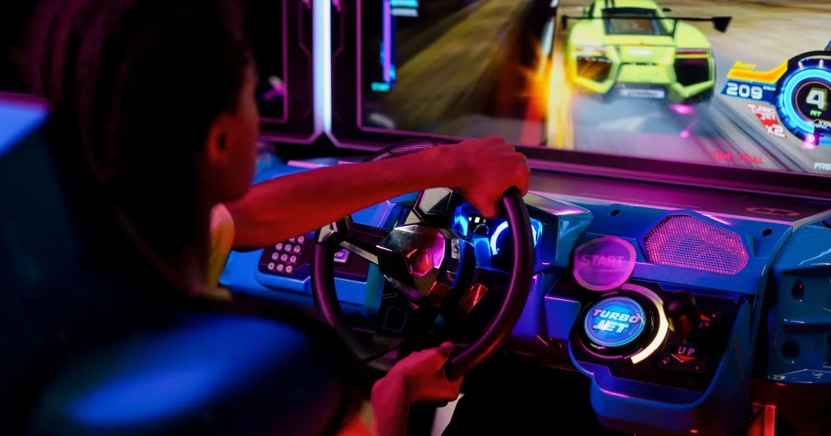 A Car Parking Simulation Game Scene A Car Parking Simulation Game Scene