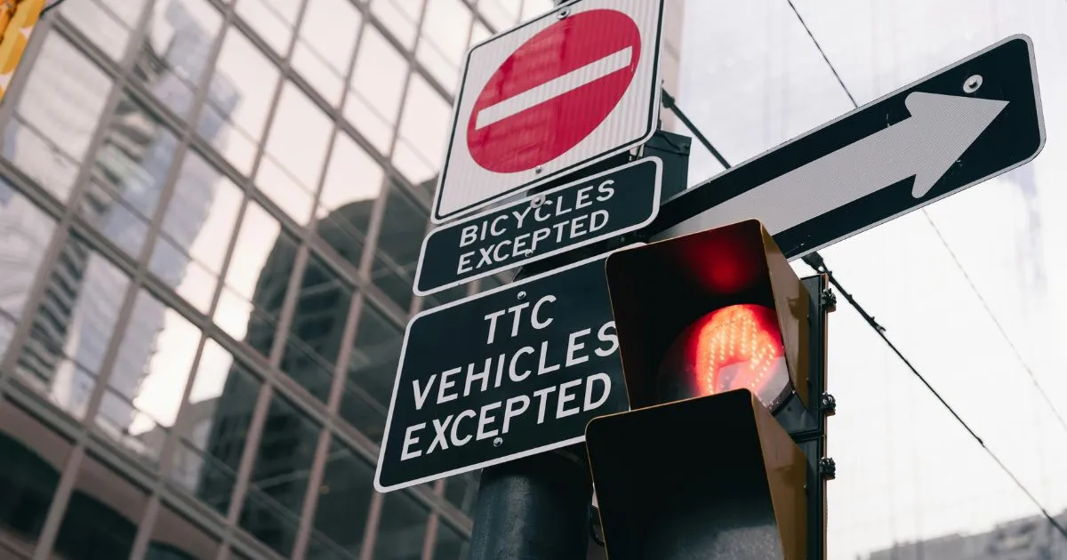 A Confusing Parking Sign On The Road