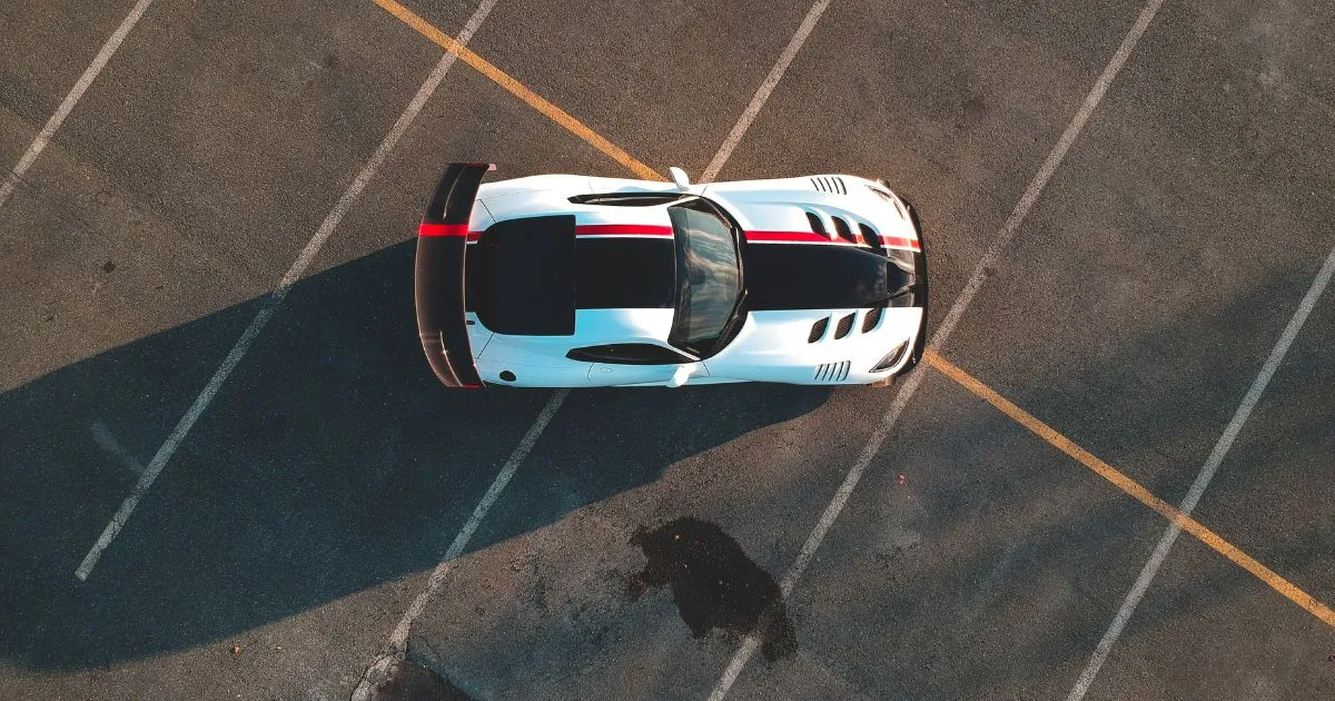 A Driver Parking His Car In A Space Booked By Using Parkopedia