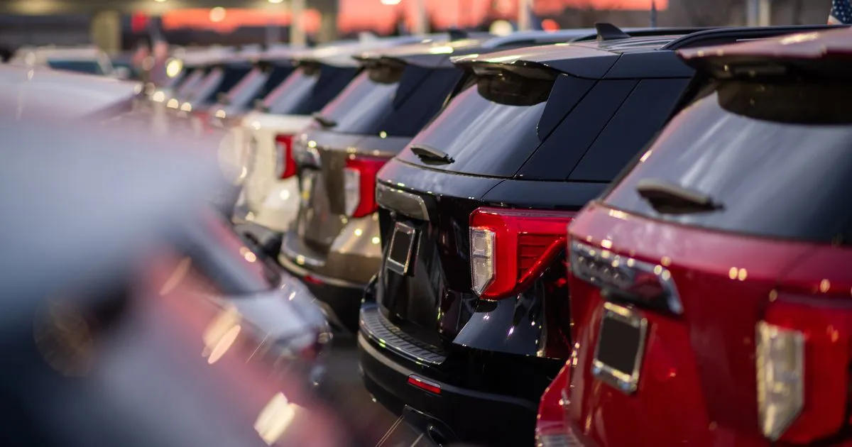 A Fully Occupied Car Park