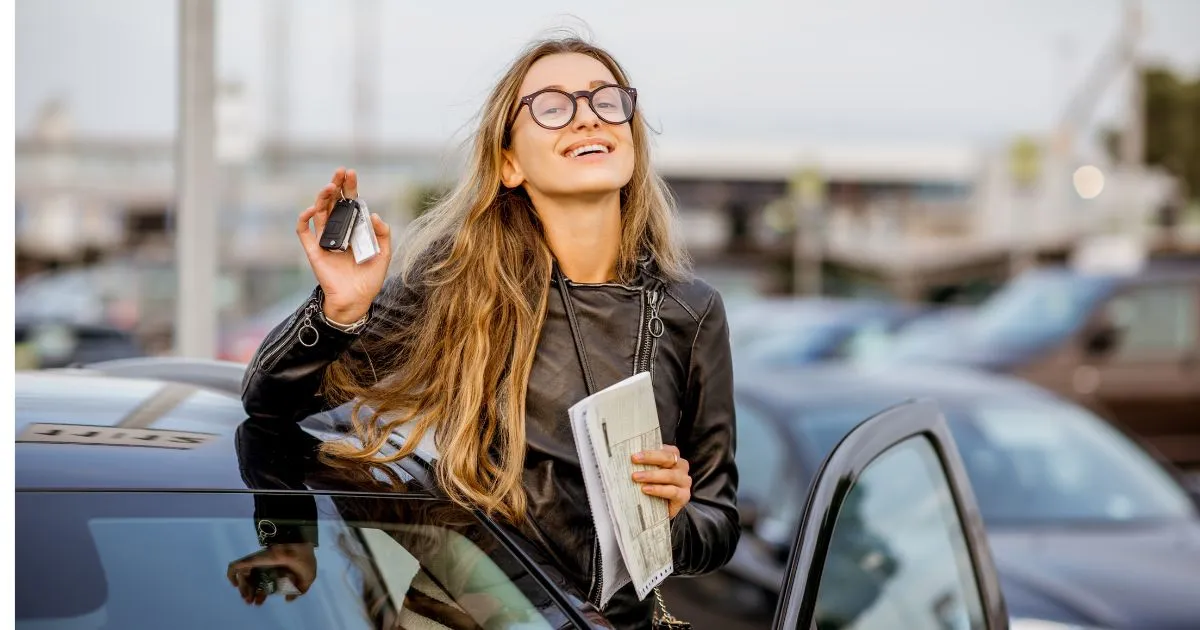 A Lady Parked Her Vehicle In A Rented Parking Space