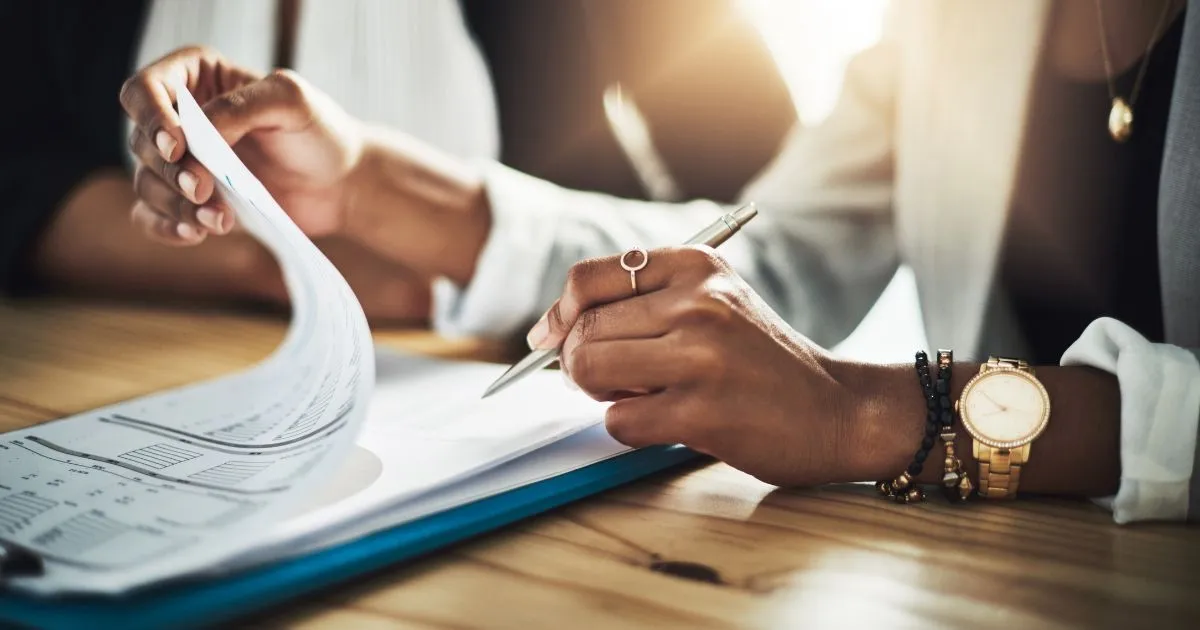 A Landlord Discussing Documented Conditions With A Potential Renter
