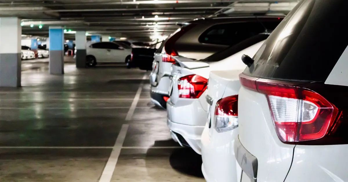 A Melbourne Central Parking Garage