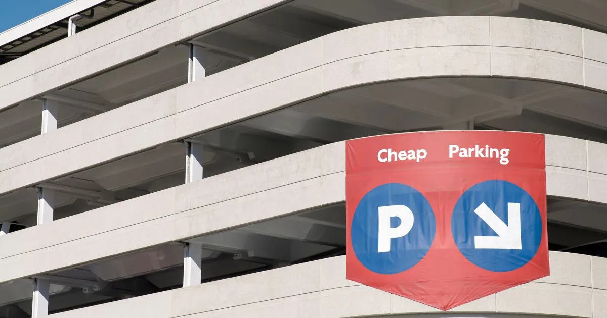 A Multi Storey Cheap Parking Garage A Multi Storey Cheap Parking Garage