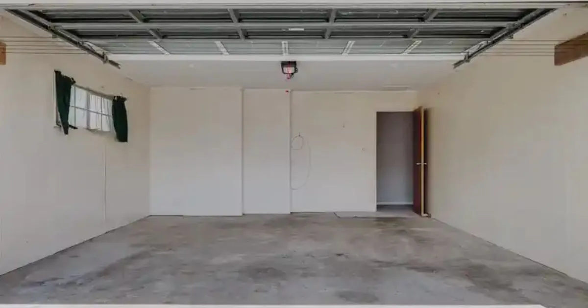 A Neat And Clean Empty Garage With The Availability Of Parking For Two Vehicles A Neat And Clean Empty Garage With The Availability Of Parking For Two Vehicles