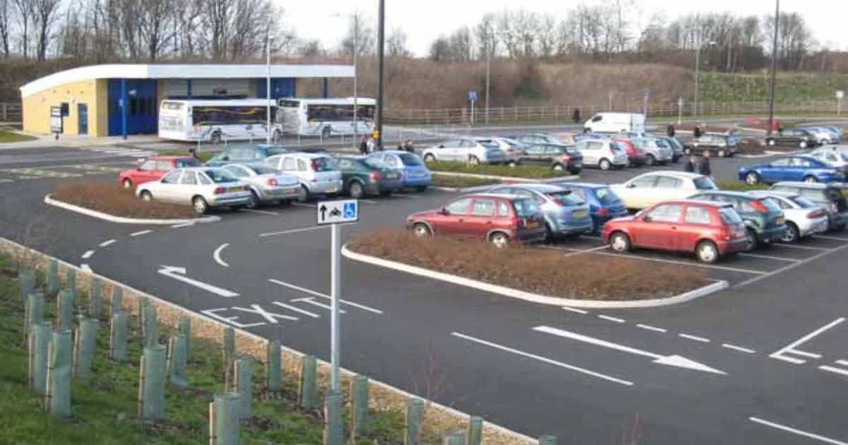 A Perfect Example Of A Park And Ride Facility