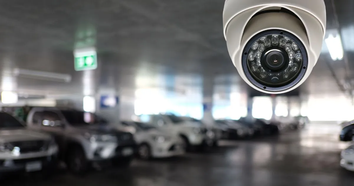 A Safe And Secure Parking Garage Under Cctv Surveillance