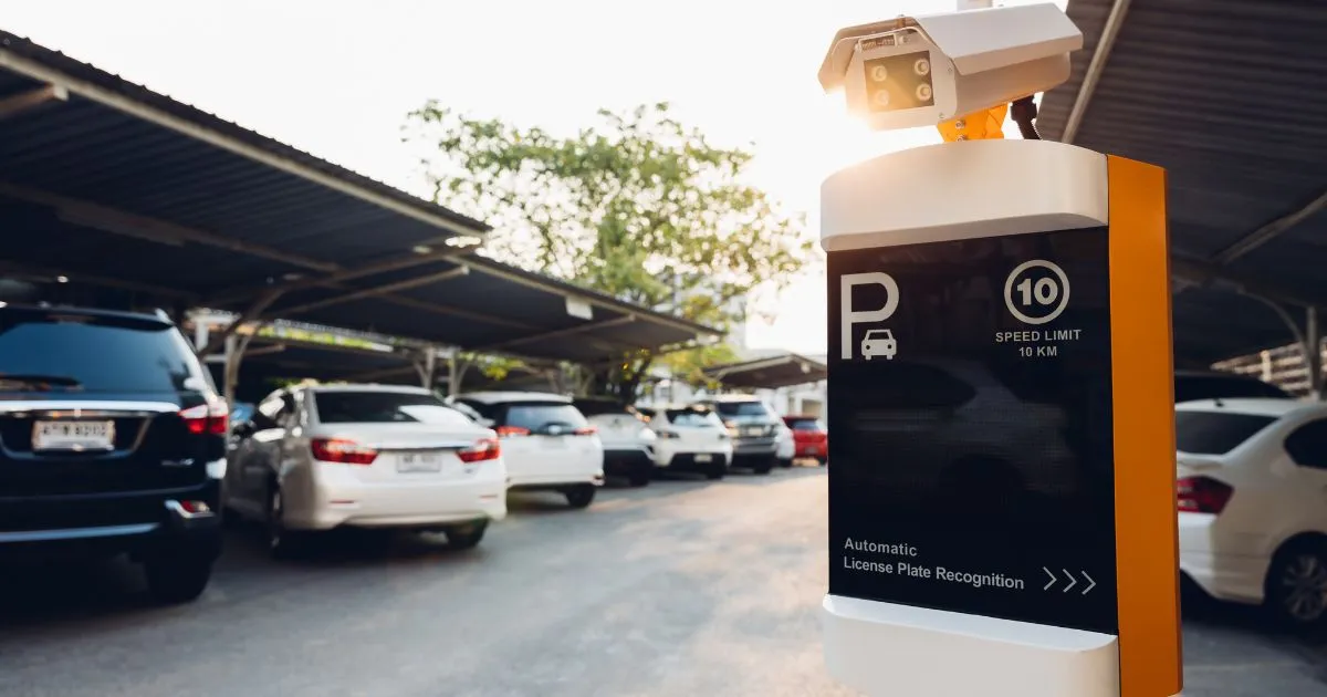 A Secure Cctv Protected Parking Lot In Australia