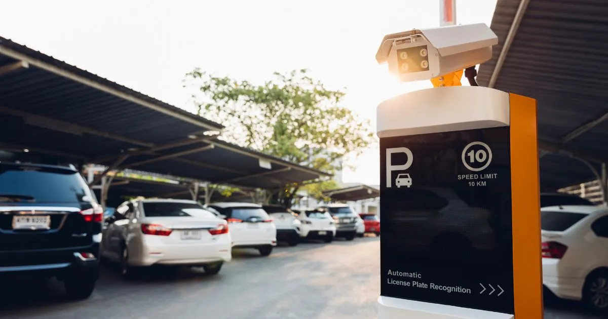 A Smart Car Parked Equipped With Artificial Intelligence
