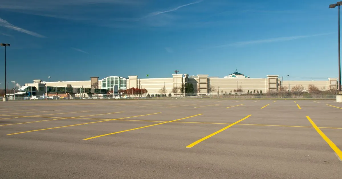 A Vast Empty Parking Lot Having A Potential To Hold A Huge Number Of Vehicles A Vast Empty Parking Lot Having A Potential To Hold A Huge Number Of Vehicles