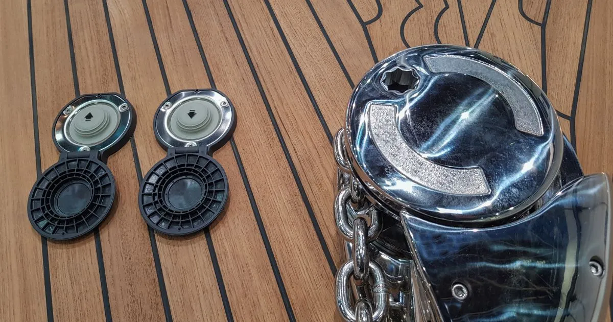 An Electric Anchor Winch Photo