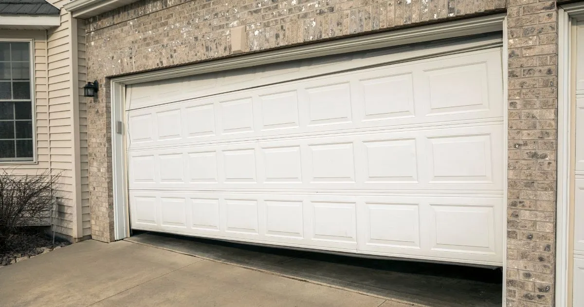 An Unused Garage Of A House Suitable For Rental Parking Spot