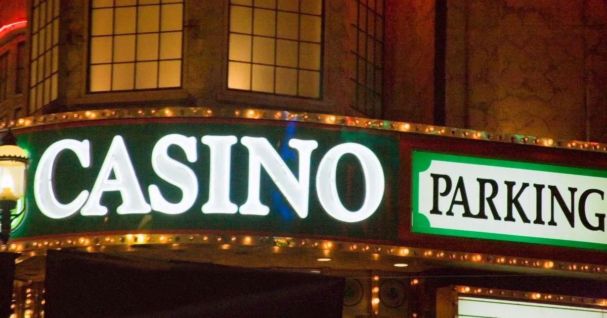 Casino Parking Area Of A Renowned Land-Based Casino