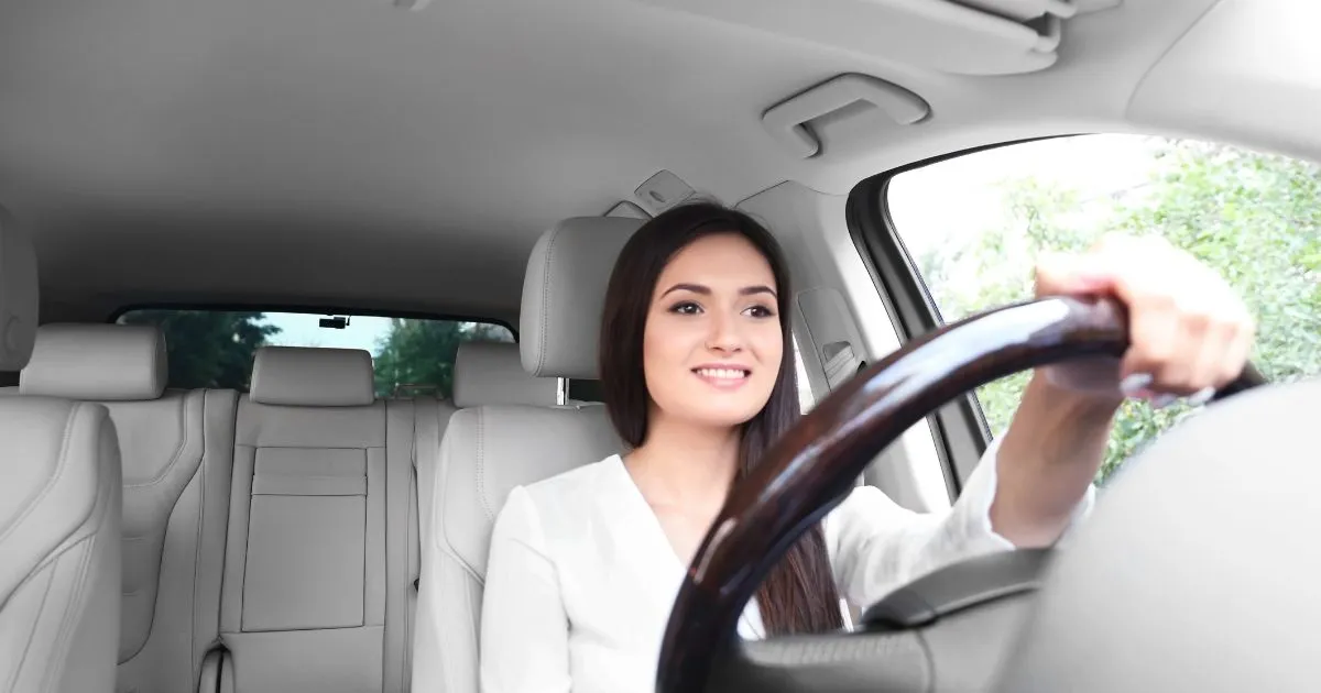 Confident Behind The Wheel A Smooth Drive Ahead