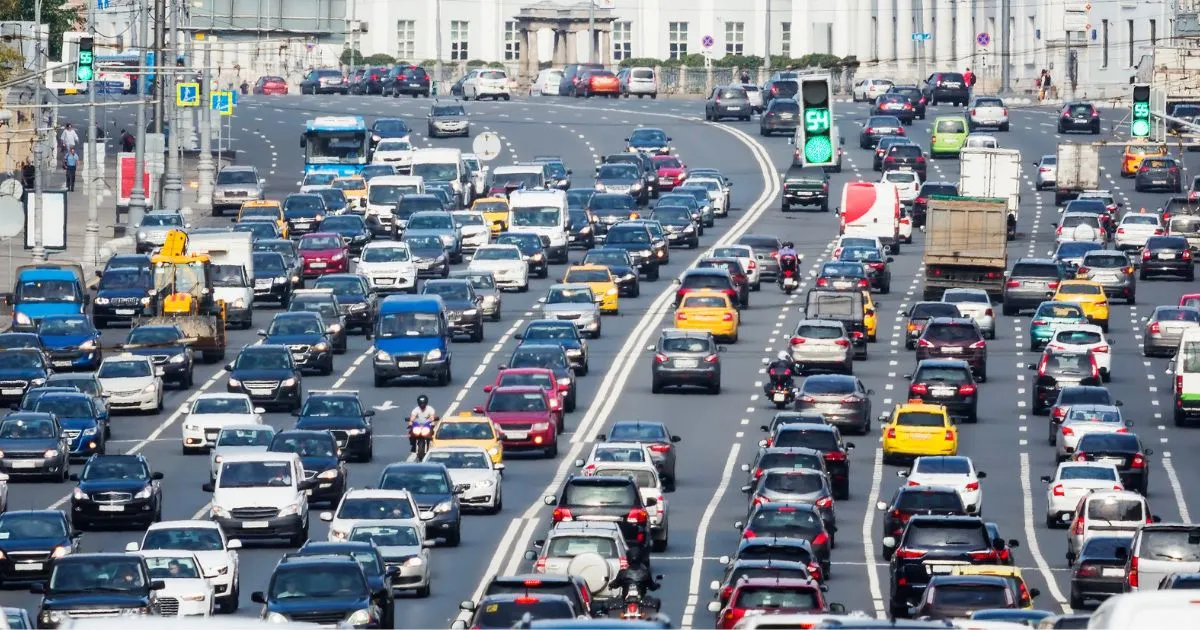 Growing Traffic Congestion On The Roads In Sydney