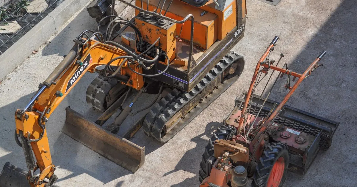 Heavy Machinery For Construction Work