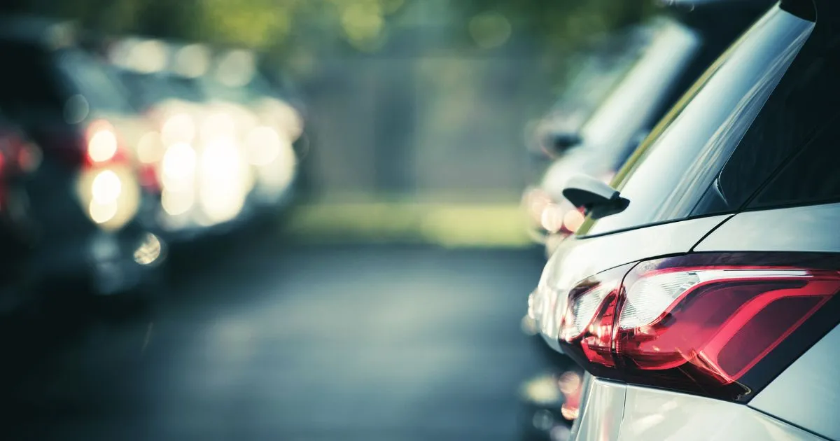 Multiple Cars Parked In An Affordable Car Park