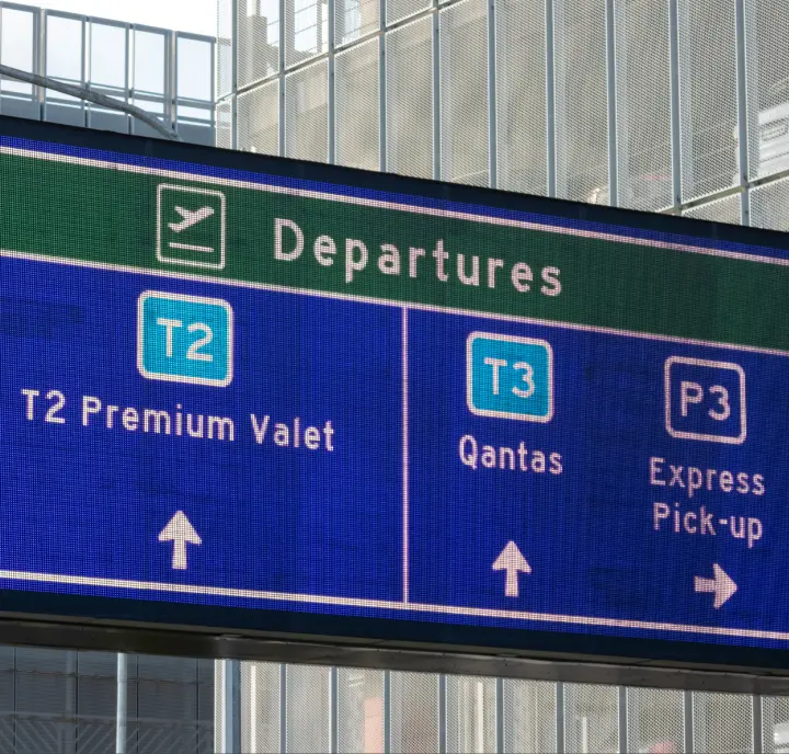 Convenient airport parking near melbourne airport terminals. Clear signs guide you to airport parking near melbourne airport for a quick check-in at domestic departure gates.