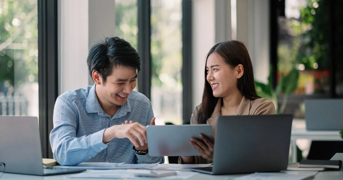 Parking Space Owners Discussing The Artificial Intelligence Plan For Their Car Park