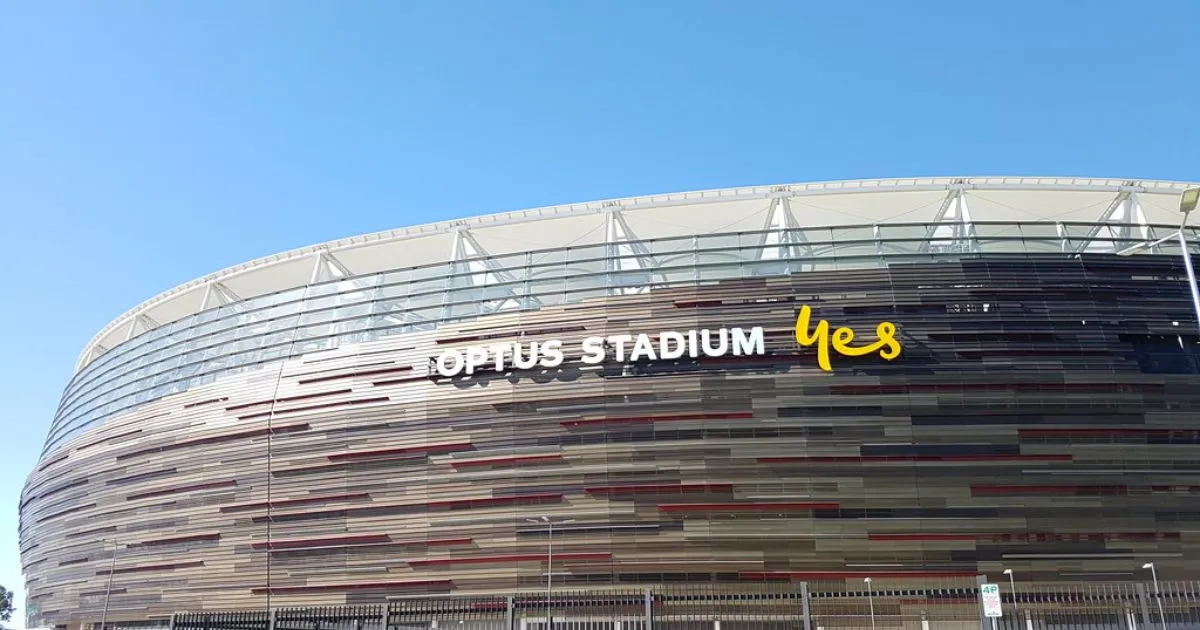 State-of-the-art sports venue with a stunning architectural design in Perth