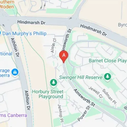 Ainsworth St, Phillip ACT 2606, Australia Ainsworth St, Phillip ACT 2606, Australia