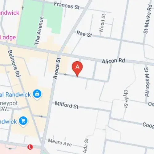 Indoor parking space near Randwick Plaza Indoor parking space near Randwick Plaza