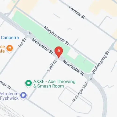 Newcastle St, Fyshwick ACT 2609, Australia Newcastle St, Fyshwick ACT 2609, Australia