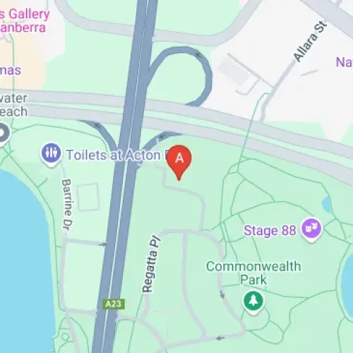 Parking lot, 1 Regatta Pl, Parkes ACT 2600, Australia Parking lot, 1 Regatta Pl, Parkes ACT 2600, Australia