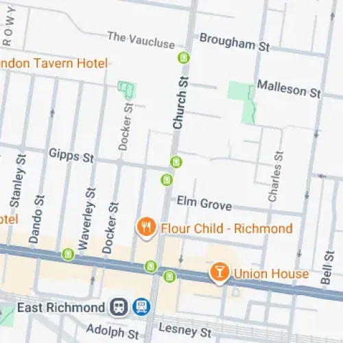 Richmond train station & MCG car park Richmond train station & MCG car park