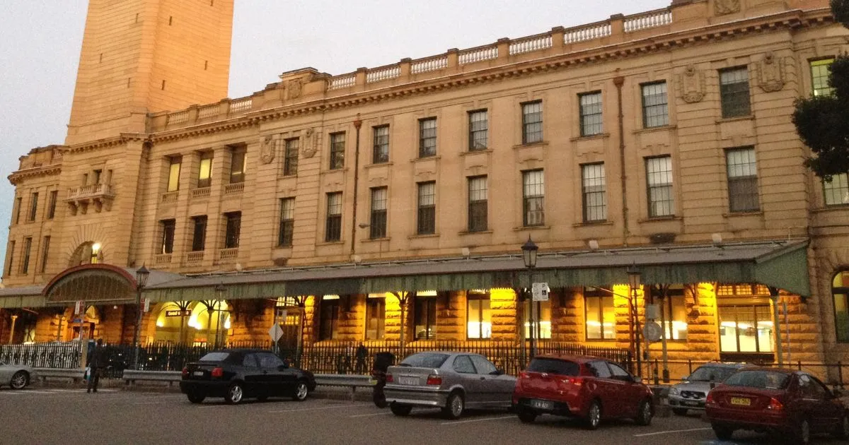 The Station Parking Lot Of Central Train Station In Sydney The Station Parking Lot Of Central Train Station In Sydney