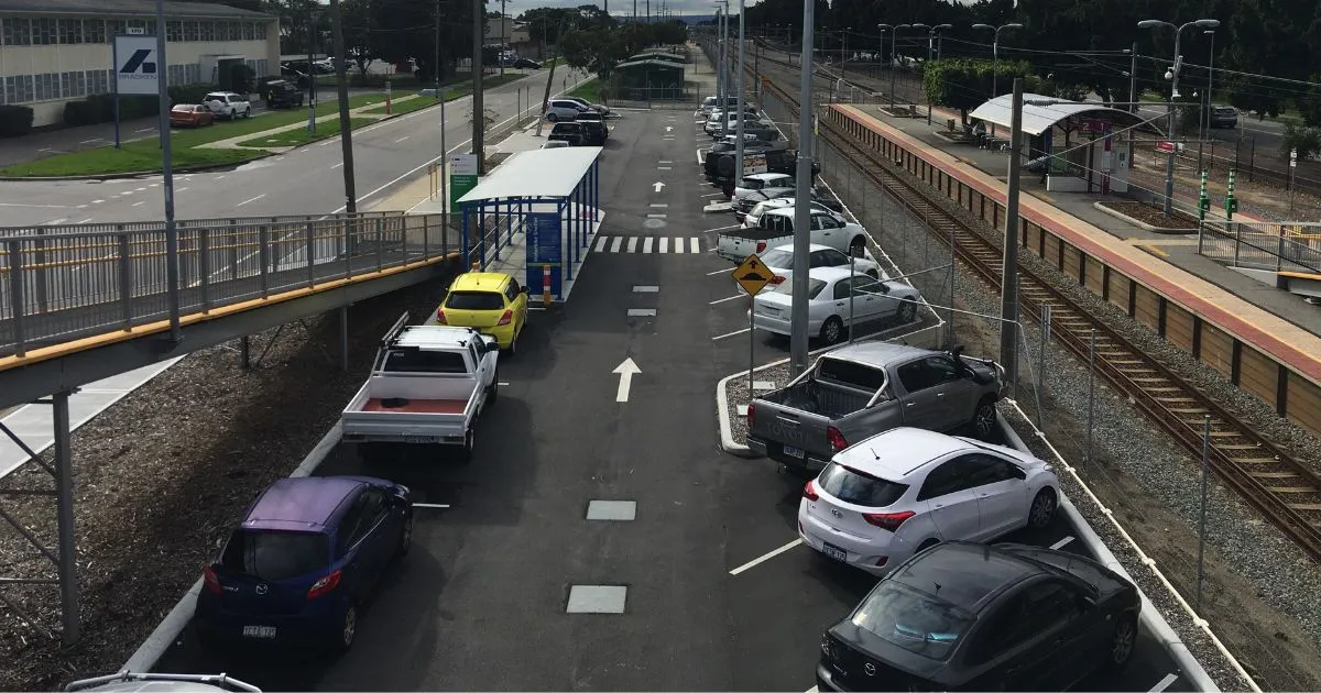 The Well Managed Ashfield Station Car Park In Western Australia