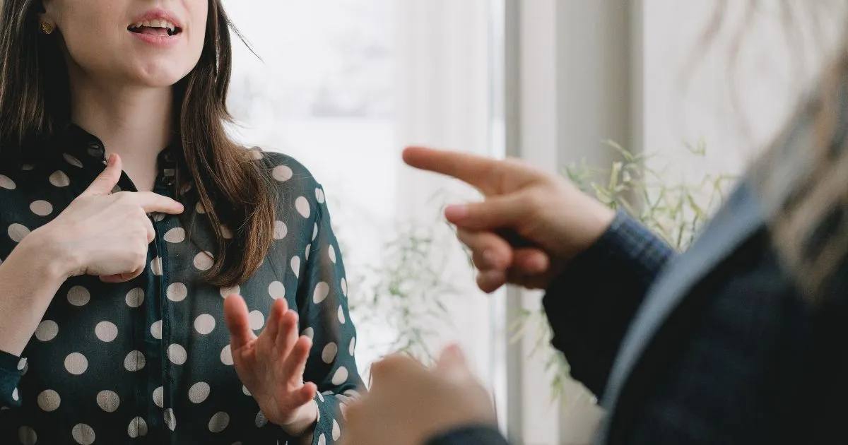 Two Ladies Arguing Over A Parking Space Dispute