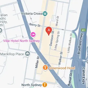 Find organised parking on Denison St North Sydney NSW