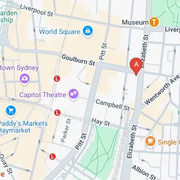 Goulburn St Haymarket NSW Australia parking options