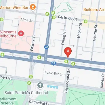 Organised parking available near Victoria Parade Fitzroy