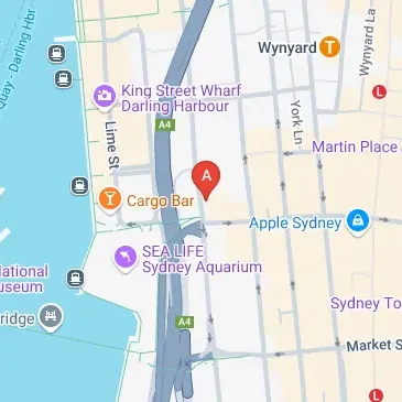 Pre book your guaranteed parking space on Sussex St Sydney