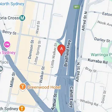 Arthur St North Sydney NSW Australia parking spaces