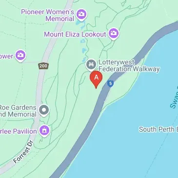 Parking Available Near Mounts Bay Road Kings Park WA