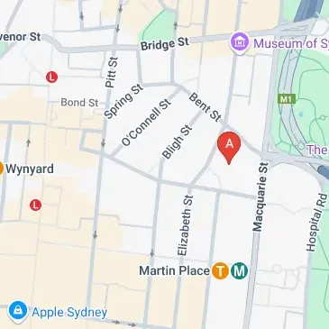 Find organised parking spaces near Chifley Square Sydney