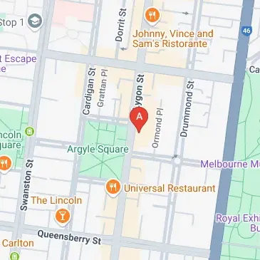 Lygon Street Carlton VIC parking Australia easy access