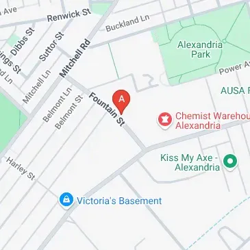 Fountain St Alexandria NSW Australia parking options