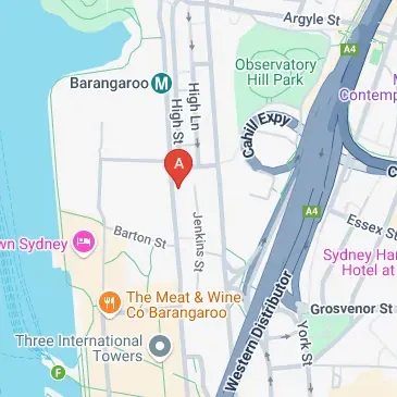 Find organised parking near Hickson Rd Millers Point
