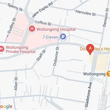 Crown Street Wollongong NSW parking is easy to organise