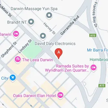 McMinn St Darwin NT parking close to the Darwin city area