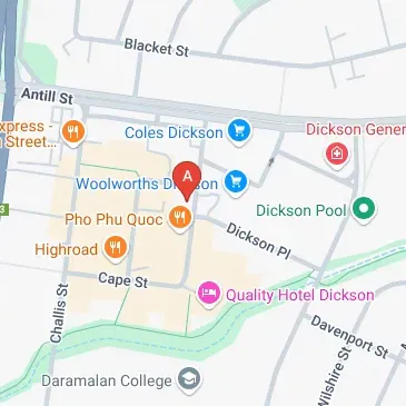 Pre arranged parking at 38 Woolley St Dickson ACT today