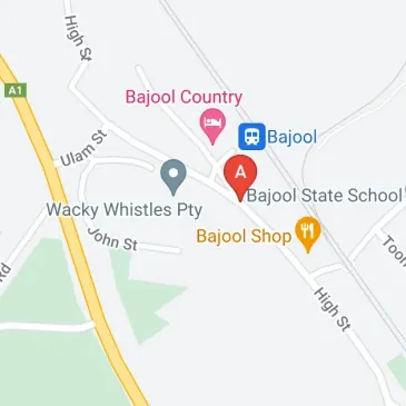 Find a forty foot shipping container on Bajool street