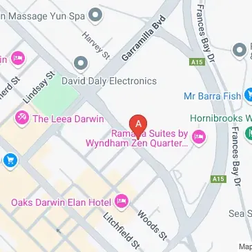 McMinn Street Darwin City parking in Northern Territory